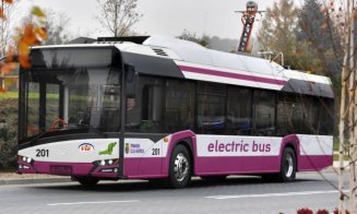 Clujul, primul oraş din România cu autobuze electrice. Primele sosesc în mai şi costă 5,5 milioane de euro. Cum arată