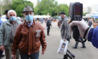 "Temperatura nu se mai ia, când s-a făcut, ne-a sărit lumea în cap", spun angajaţii de la supermarket