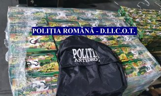 Cea mai mare captură de droguri din România. Valorează de 60 de milioane de euro