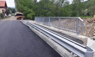 Noul pod din Văleni este gata. A costat 1.250.000 de lei