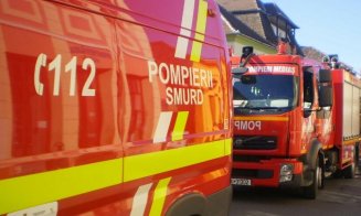 Incendiu într-o localitate de lângă Cluj. Pompierii au intervenit cu două autospeciale