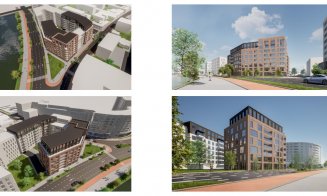 Hexagon ridică un bloc pe Someșului, zonă în plină transformare