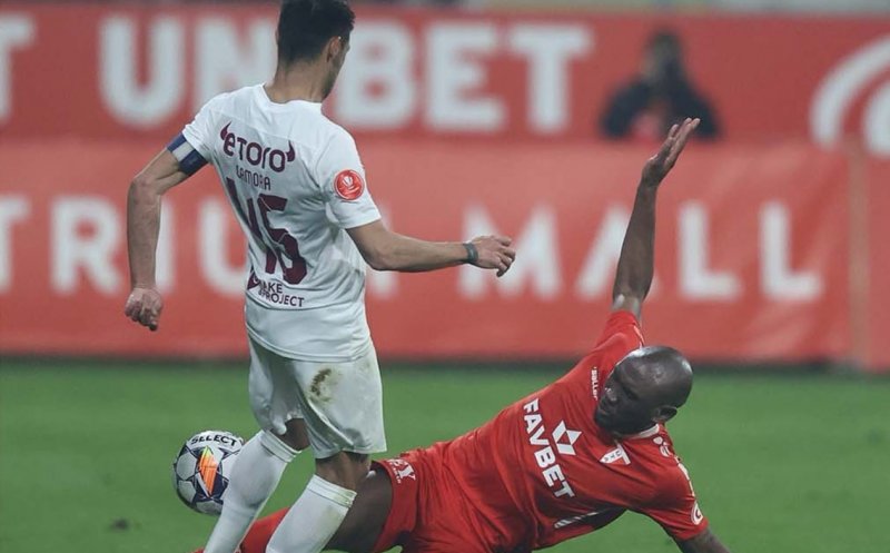 CFR Cluj, repriză secundă de vis la Arad. "Feroviarii" au învins UTA și au urcat pe primul loc în Superligă