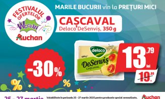 Cumpărături la prețuri mici! Auchan continuă Festivalul Reducerilor Wooww cu oferte irezistibile!