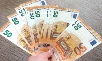 Euro pune frână creșterii RECORD și scade în weekend. Câți lei valorează și cât e valabil cursul